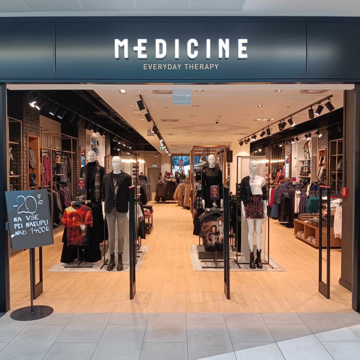 Přivítejte MEDICINE v OC Centro Zlín!