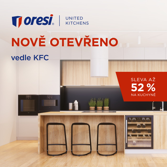 Kuchyně Oresi v Centro Zlín