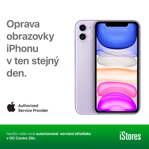 Nové autorizované servisní středisko v iStores