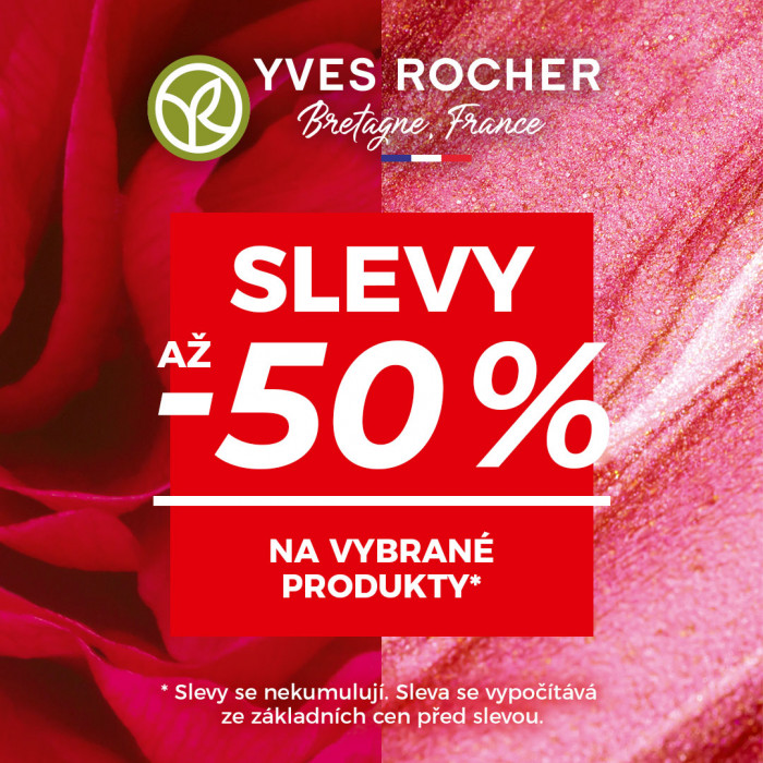 Yves Rocher - slevy až 50 %