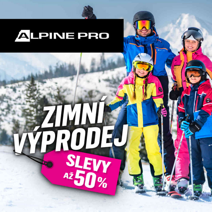 Zimní výprodej v ALPINE PRO!