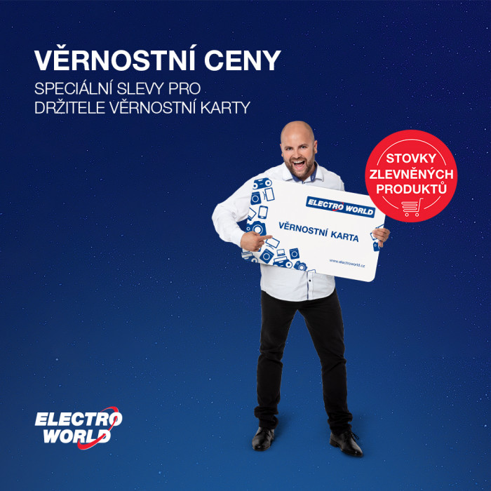 Věrnostní ceny v Electro Worldu