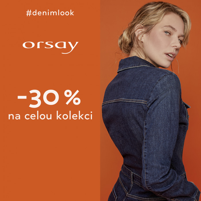 CELÝ DENIM v Orsay - 30 %