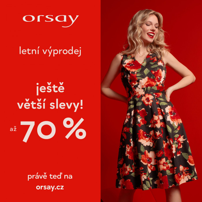 Letní výprodej v ORSAY