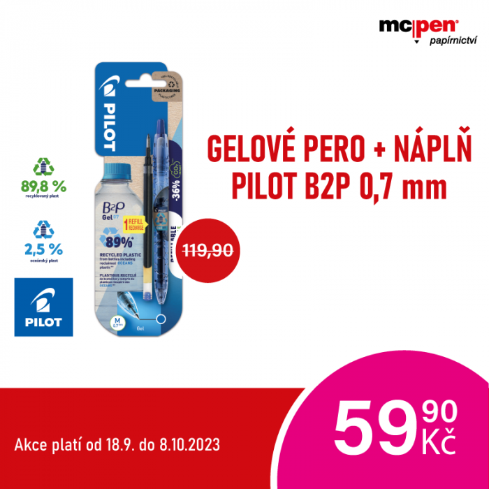 Nabídka papírnictví McPen