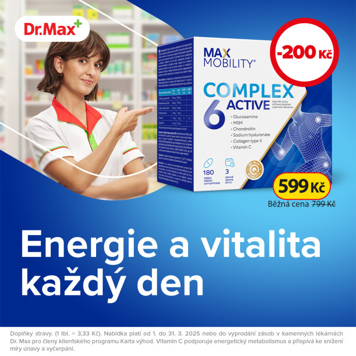 Complex 6 Active, doplněk stravy, v Dr.Max