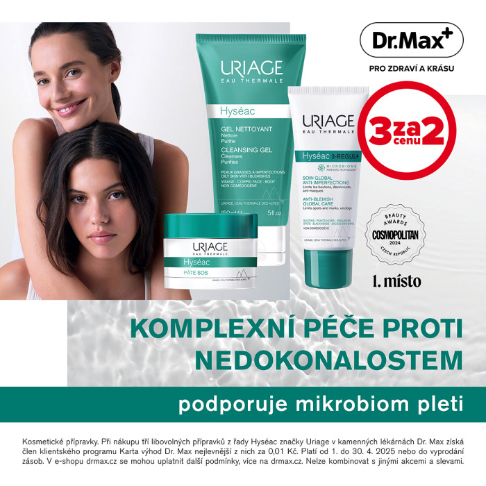 Uriage Hyseac 3 za 2 v Dr. Max