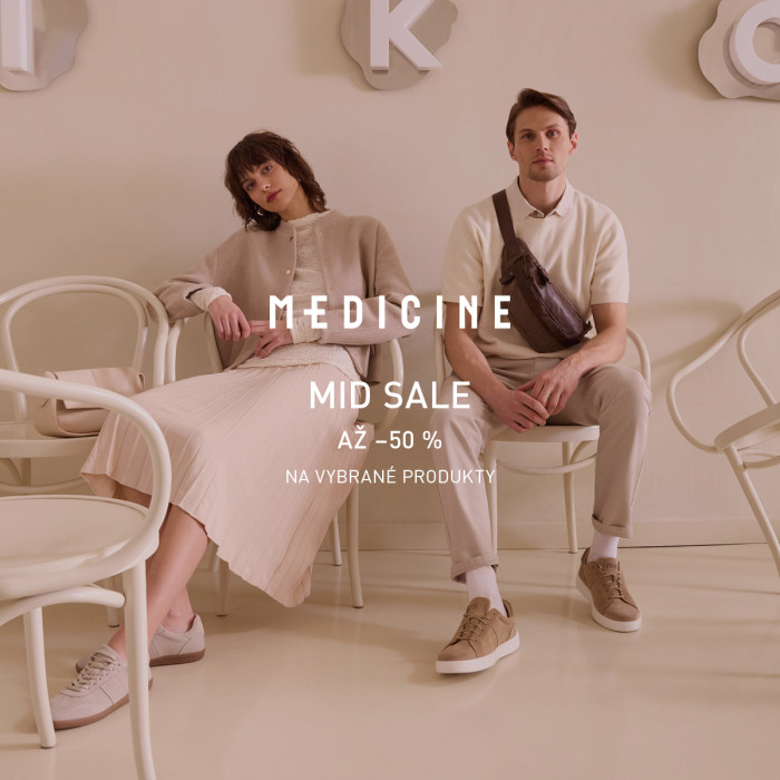 Mezisezónní výprodej v MEDICINE až -50 %