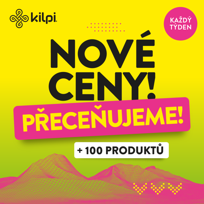 Každý týden nové ceny v Kilpi