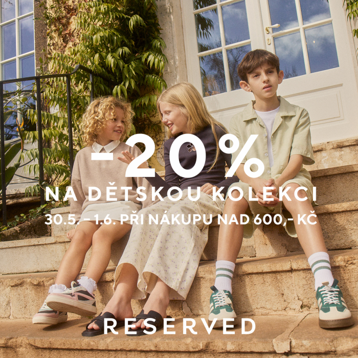Oslavte Den dětí v RESERVED