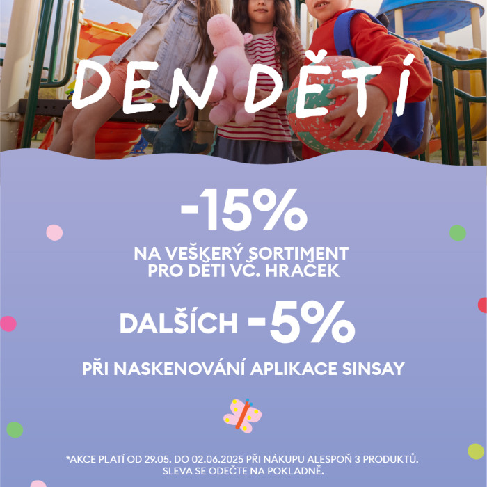 Užijte si tento víkend se SINSAY ještě o něco lépe!