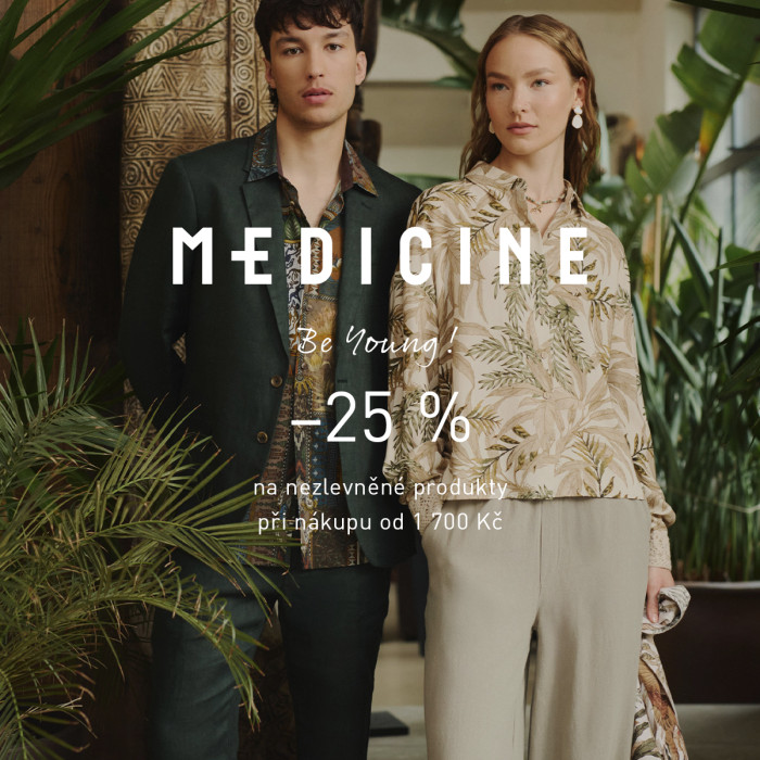 Be Young s MEDICINE! Sleva 25 %, protože v každém z nás je kus dítěte