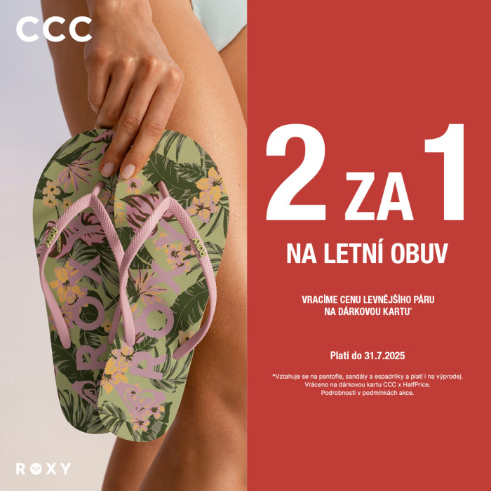 Výprodej až do -50 % v CCC!