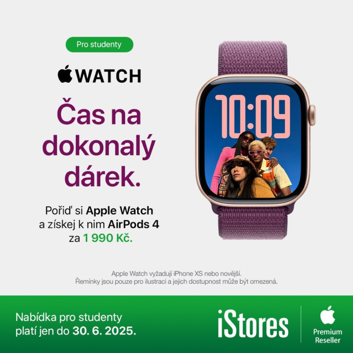 Apple Watch + AirPods za 1 990 Kč v iStores