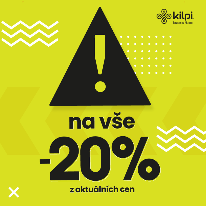 20% sleva na vše v Kilpi