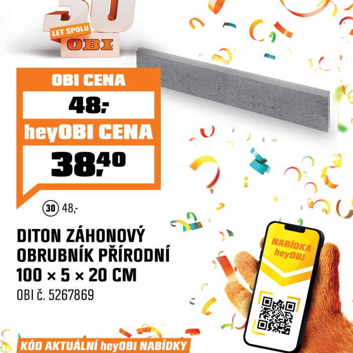 Využijte jedinečných cenových nabídek v OBI!