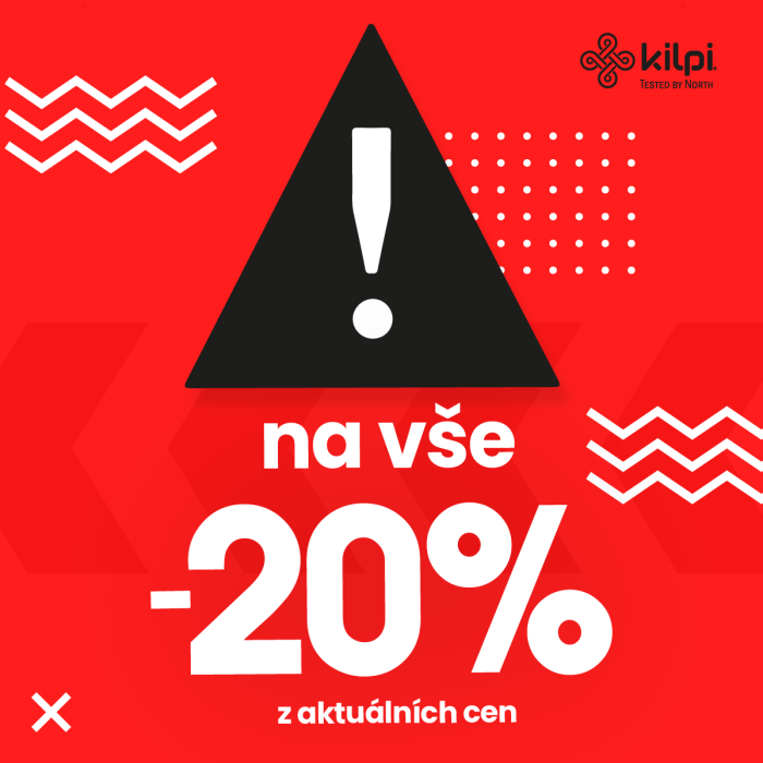 Využijte senzačních slev na vše v Kilpi!