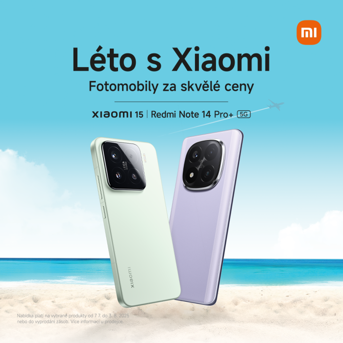 Zachyťte léto stylově s telefony Xiaomi!
