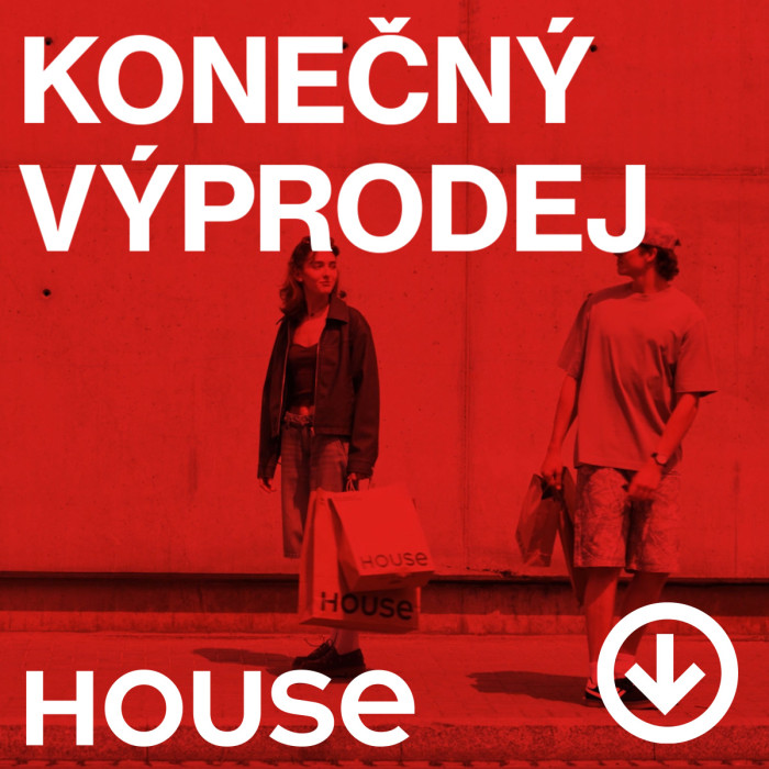 Podívejte se na FINAL SALE na prodejně HOUSE a ulovte outfity levněji než kdy dřív!