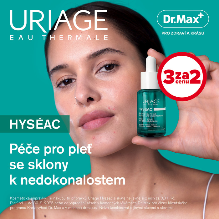 3 za 2 na řadu Uriage Hyseac v Dr.Max