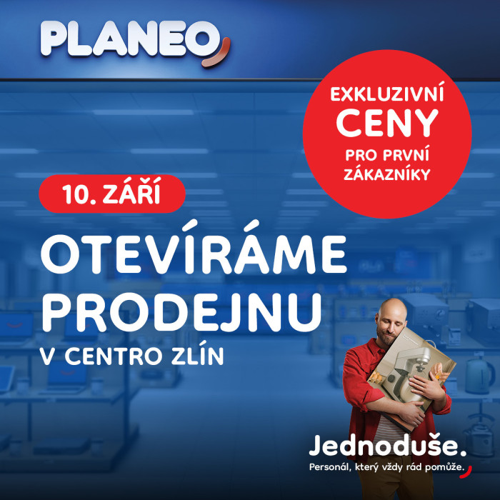 Slavnostní otevření prodejny PLANEO