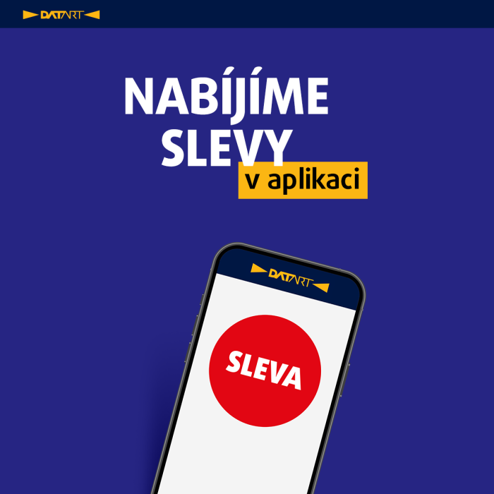 Nabíjíme slevy v aplikaci Datart