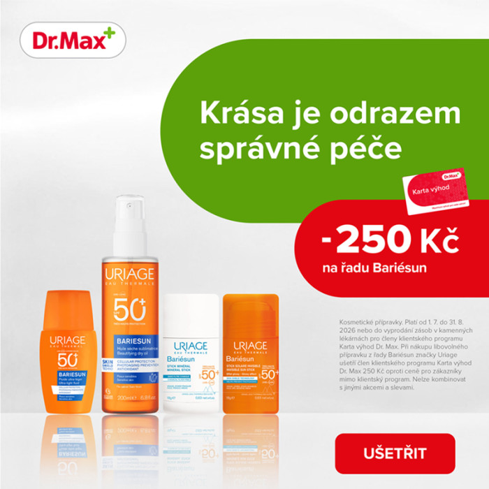Sleva 250 Kč u Dr. Max