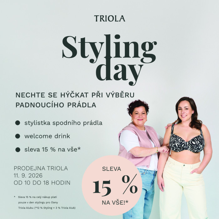 Zářijový den se stylistkou v TRIOLE