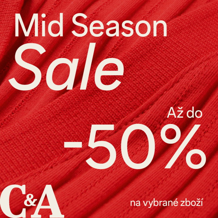 Mid Season sleva v C&A