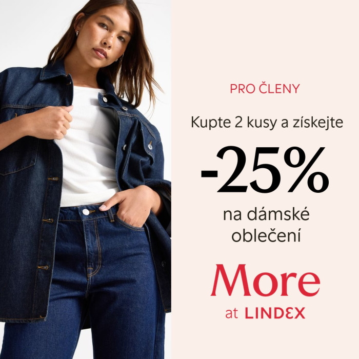 25% sleva na dámské oblečení v Lindex
