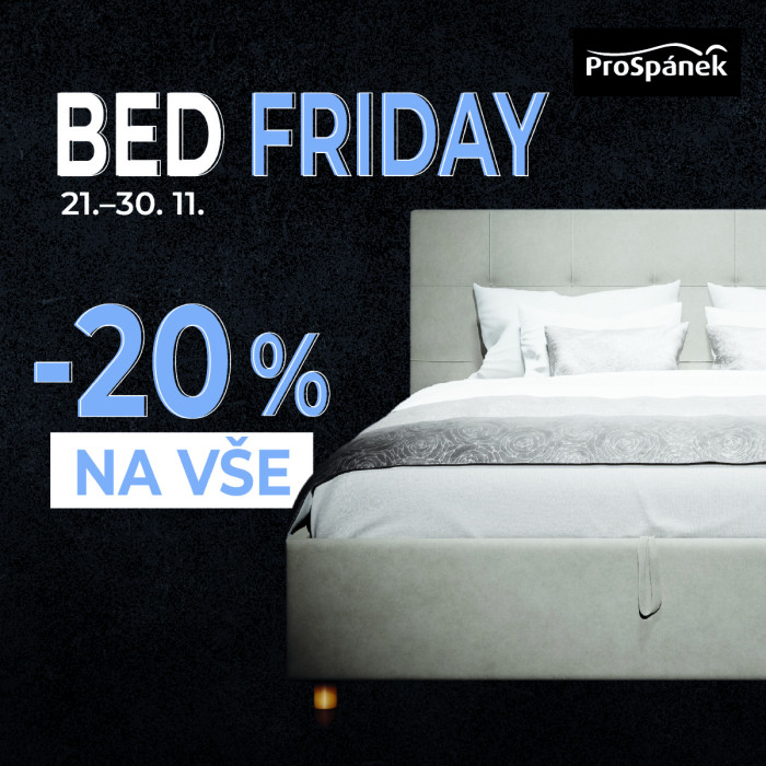 Black Friday v ProSpánek je tu!