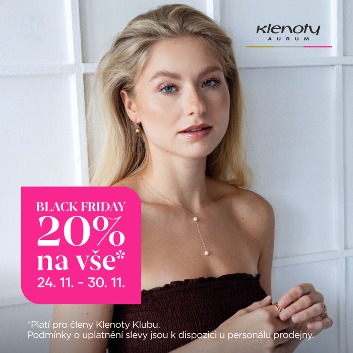 Black Friday v Klenotech Aurum!