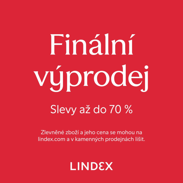 FINÁLNÍ VÝPRODEJ v LINDEXU