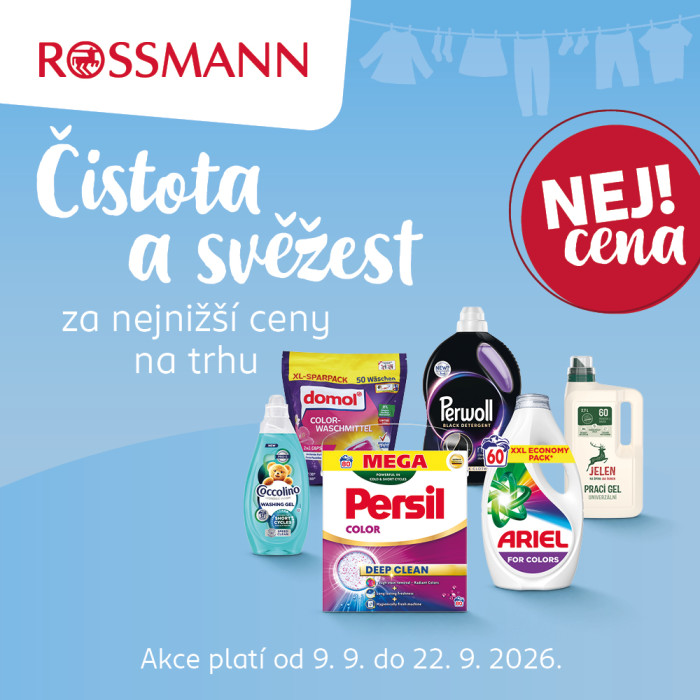 Čistota a svěžest za nejnižší ceny na trhu!
